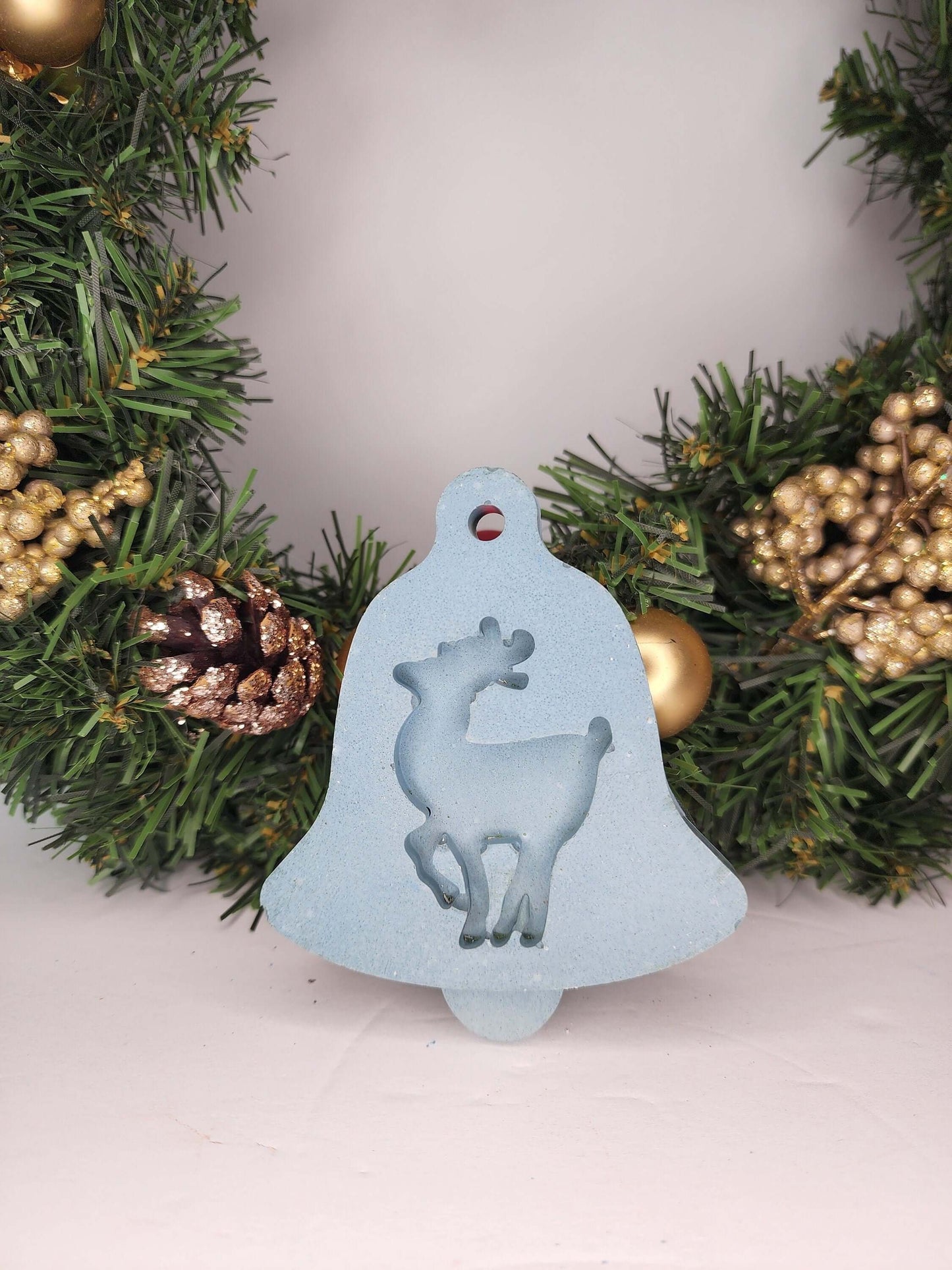 Christmas Ornament - Concrete Ornament - Christmas Tree - Reindeer - Snowflake - Tree