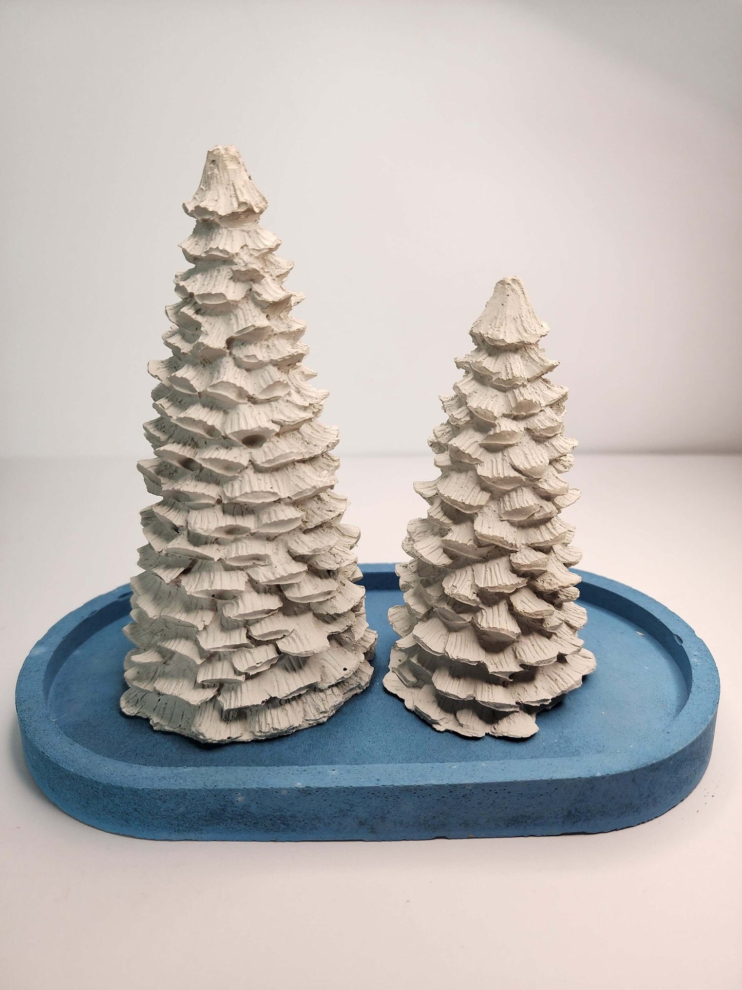 Tree Decoration - Christmas Tree Decoration - Holiday Home Goods - Arts and Crafts - Paint Able Figures - Concrete Shapes