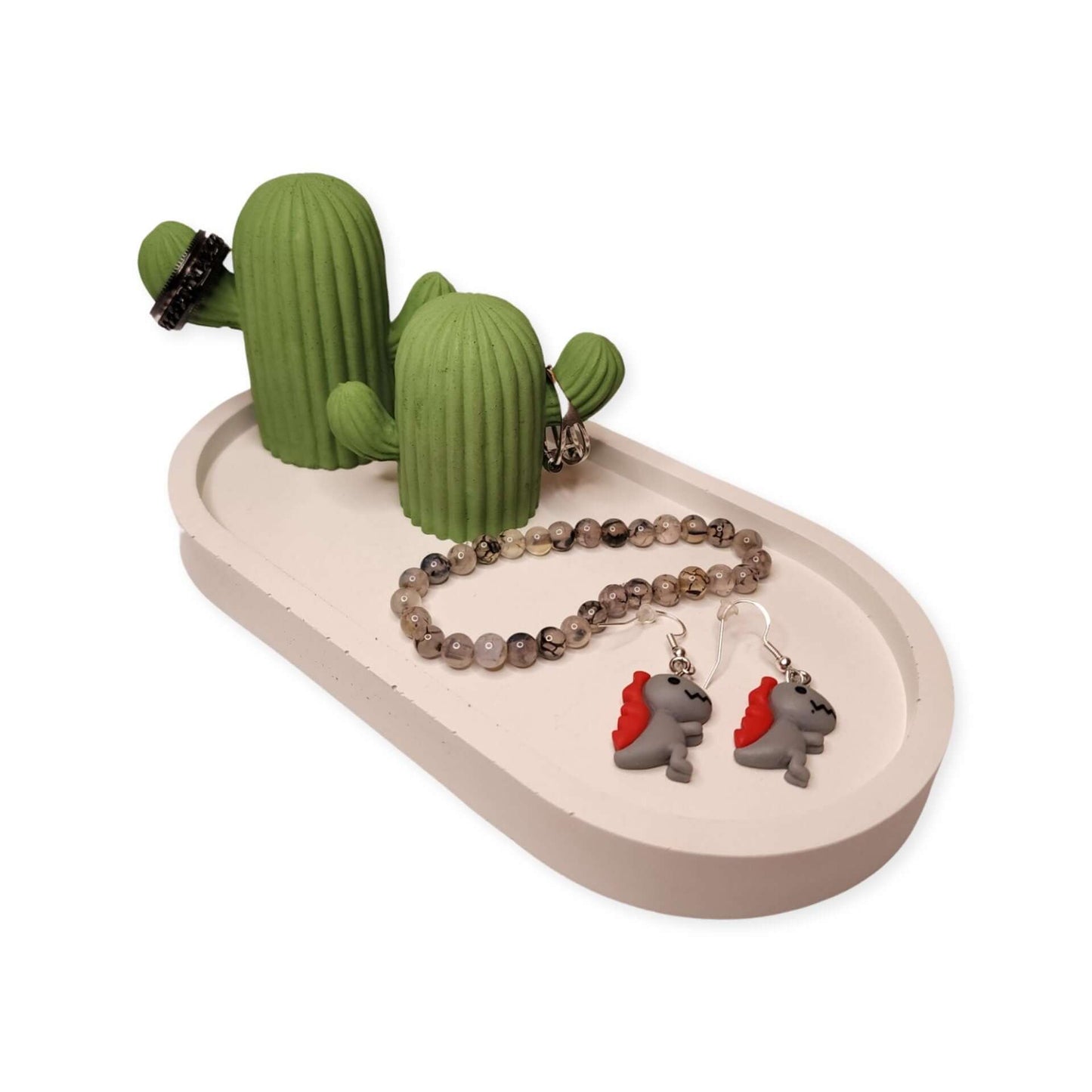 Cactus Statue - Ring Holder - Concrete Statue - Décor