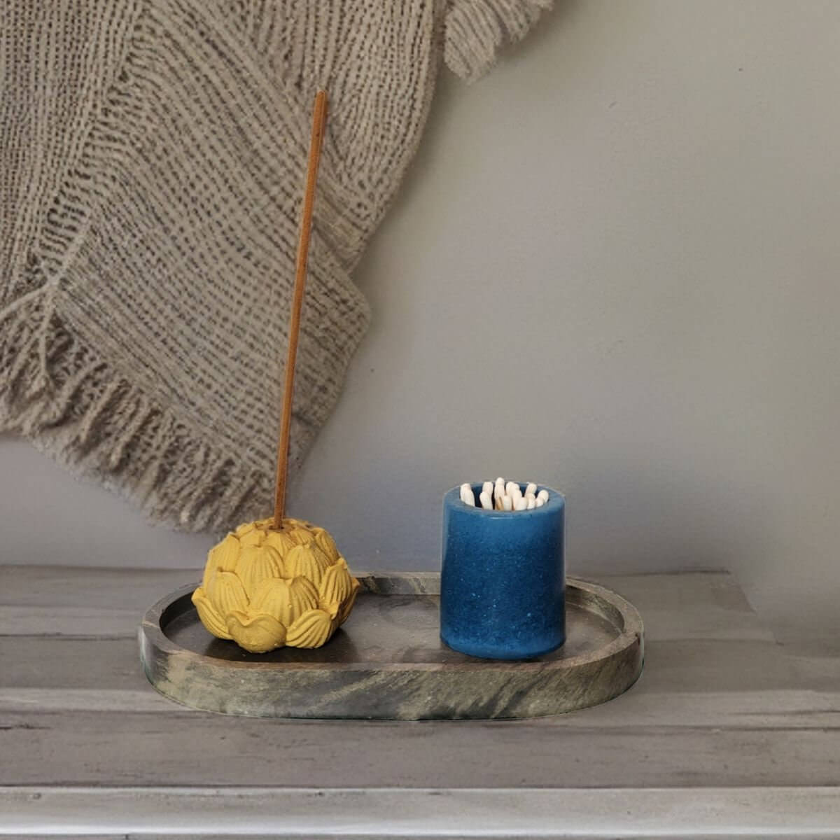 Match Stick Holder - Tooth Pick Holder - Concrete Match Stick Holder - Concrete Decor