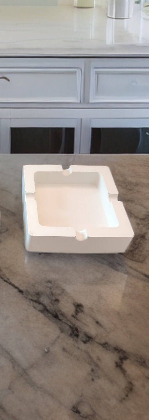 Ashtray - Concrete Ashtray - Circle Ashtray - Square Ashtray - Decorative Home Goods - Housewarming - Cement Product - Colorful Organizer