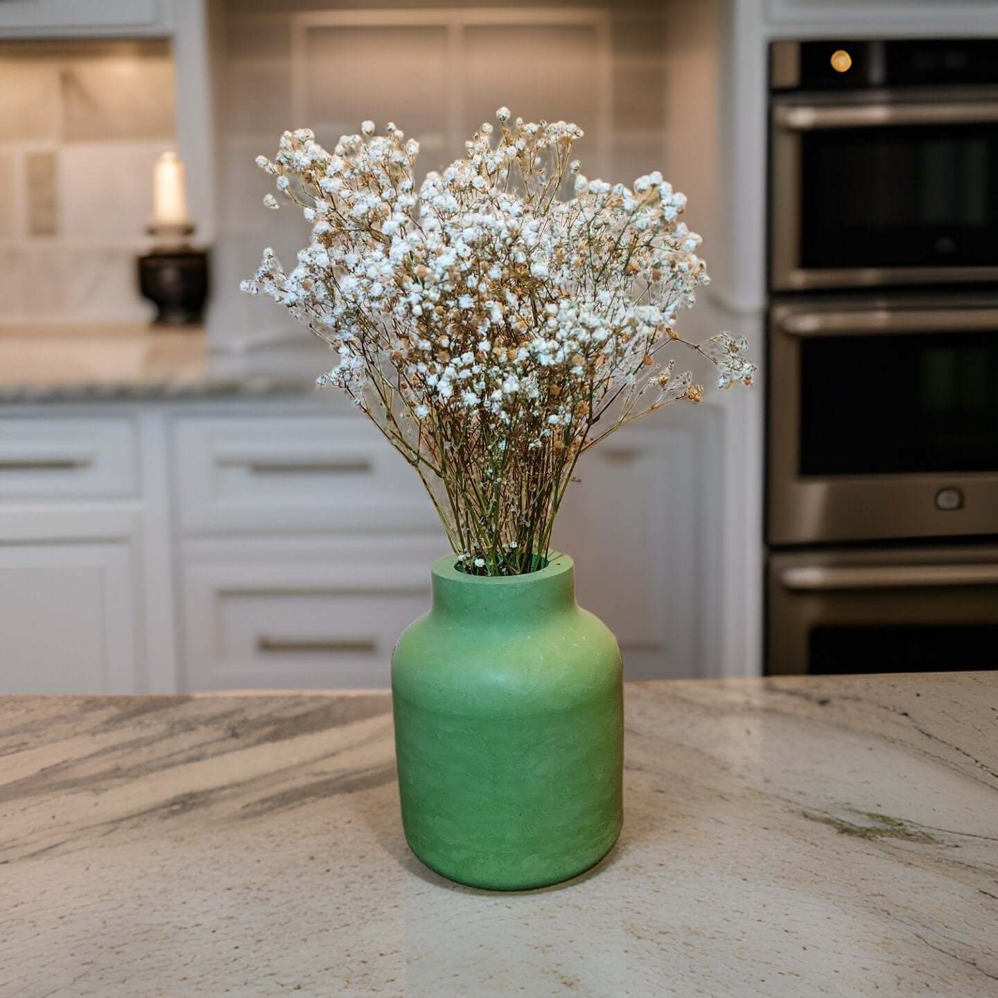 Concrete Vase - Mid-Century Modern - Housewarming - Boho - Contemporary Design - Cement Decorations - Plant Elegant Vintage - Architectural