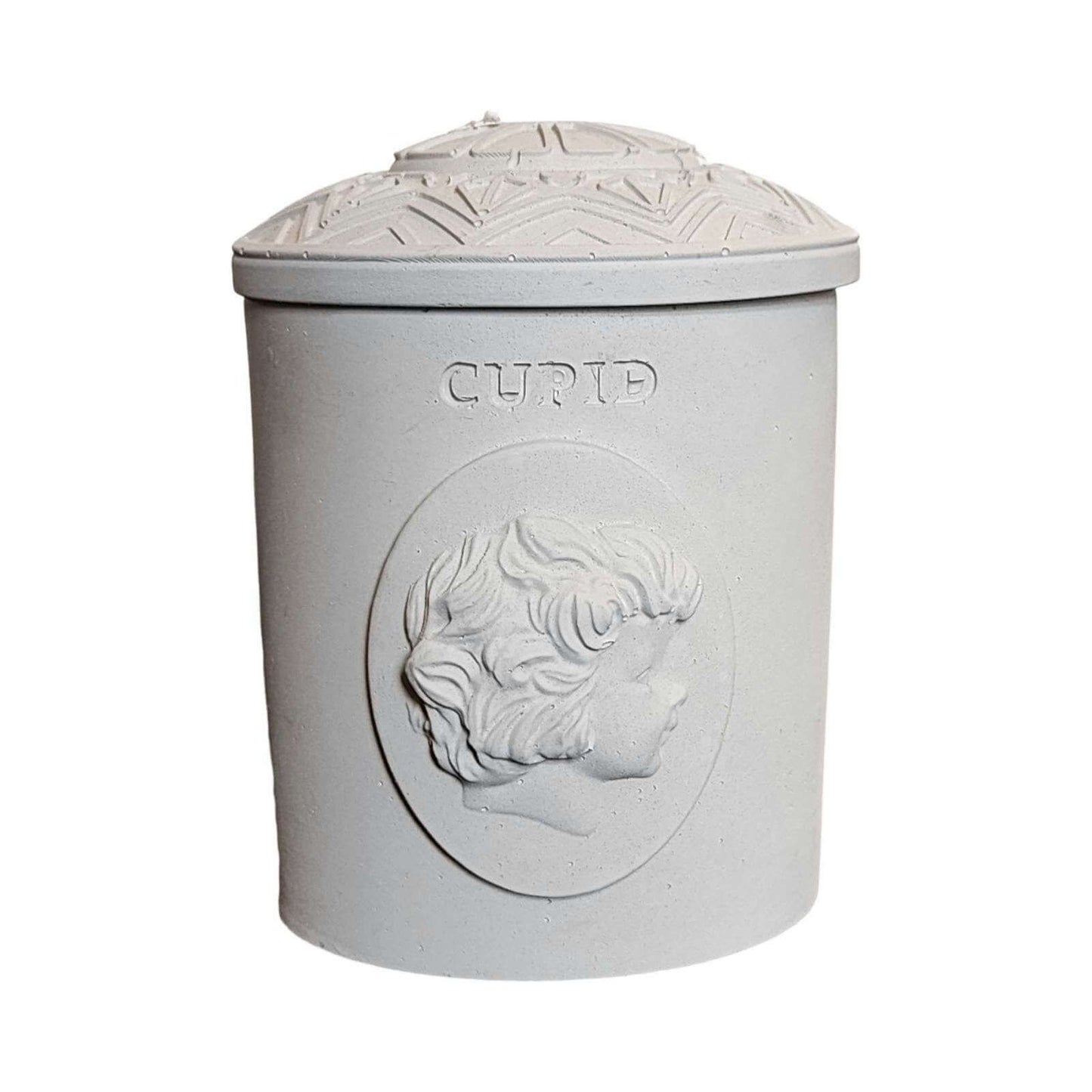 Greek God Concrete Storage Jar