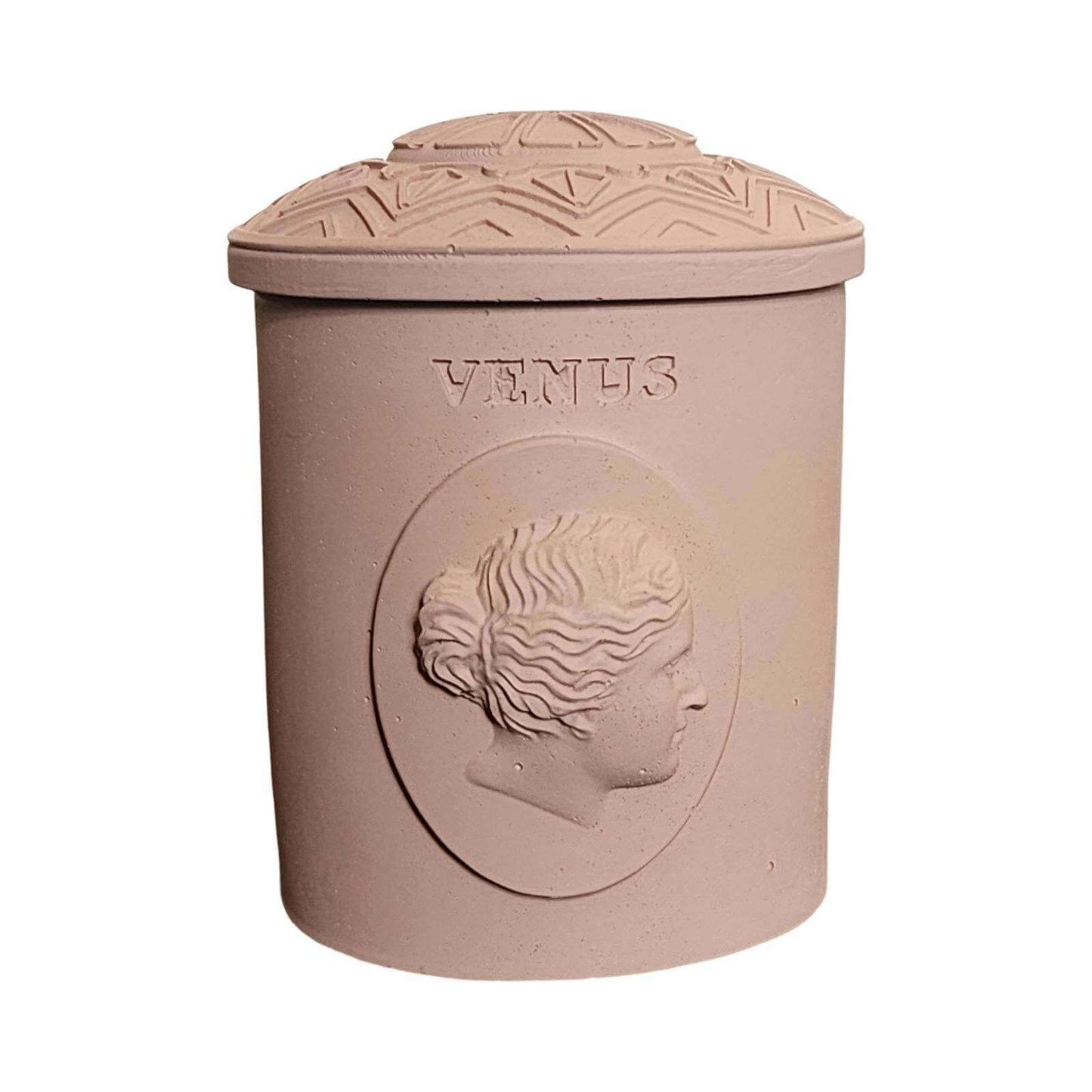Greek God Jar - Classical Decor - Concrete Decor - Apollo Venus Cupid Poseidon Hermes Home Accent - Colorful Organizer - Antiquity - Cement