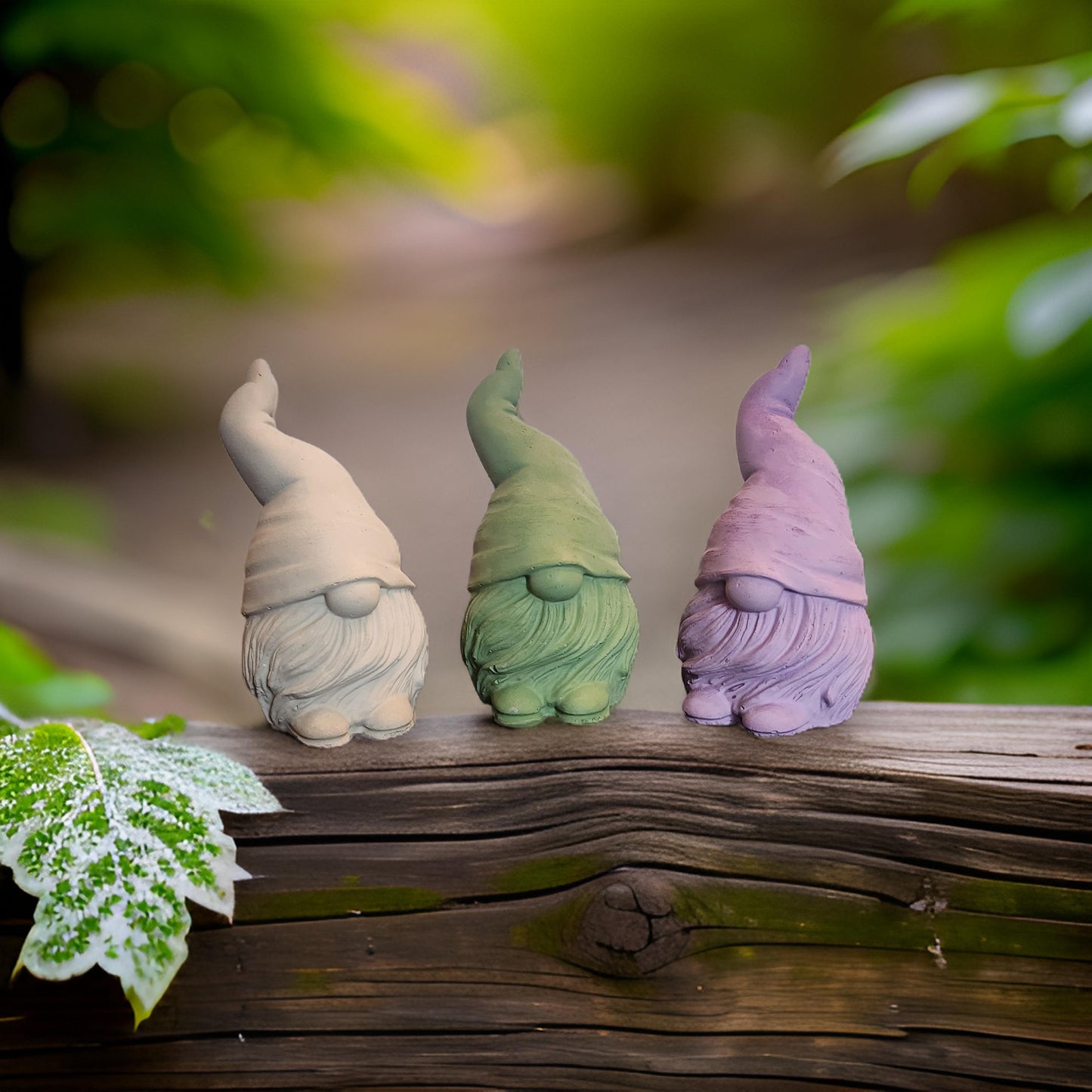 Gnome Gonk Statue - Gift - Concrete Product - Cute Fall Forest Garden Decor - Favor