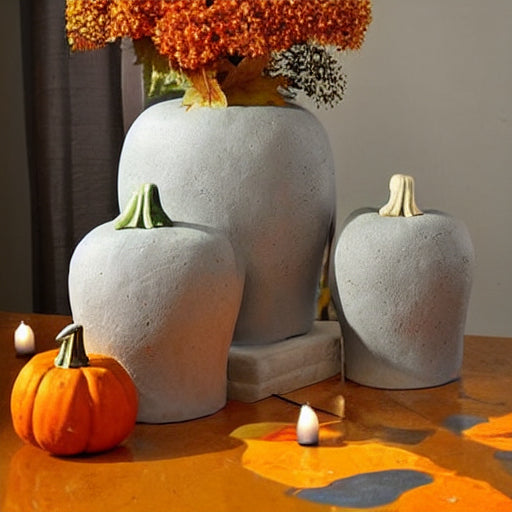 Concrete and Your Fall Decorations