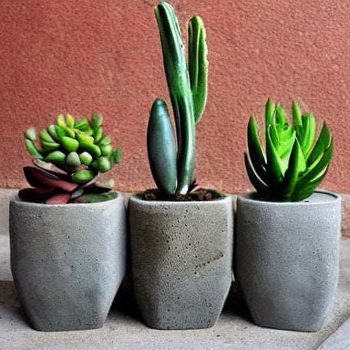 Succulents and Concrete