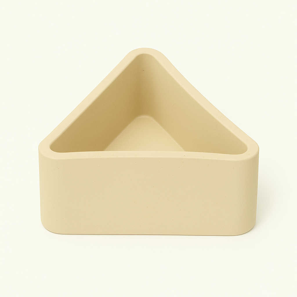Triangle Concrete Succulent Plante