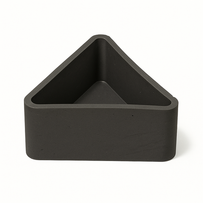 Triangle Concrete Succulent Plante