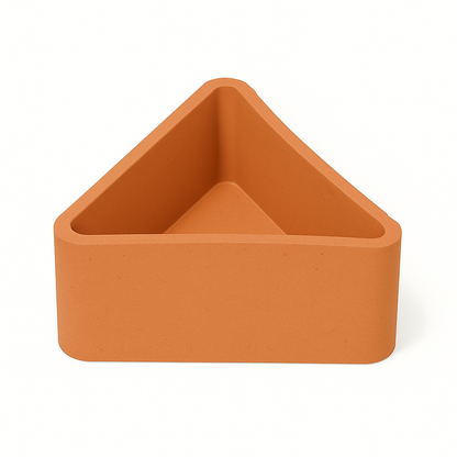 Triangle Concrete Succulent Plante