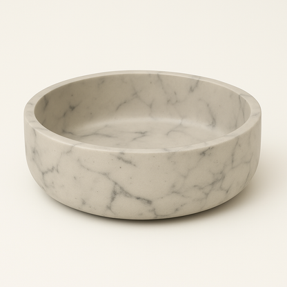 Circle Concrete Bowl Succulent Pot