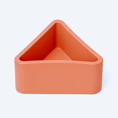 Triangle Concrete Succulent Plante
