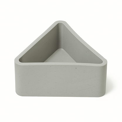 Triangle Concrete Succulent Plante