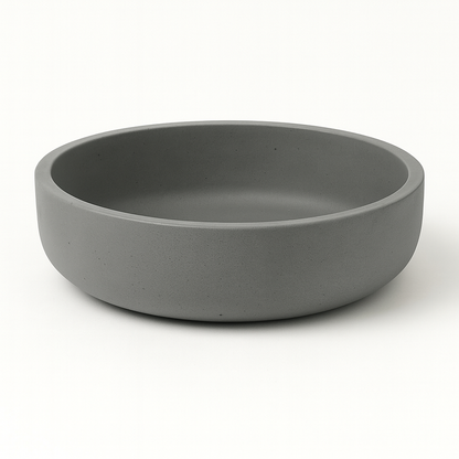 Circle Concrete Bowl Succulent Pot