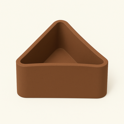 Triangle Concrete Succulent Plante