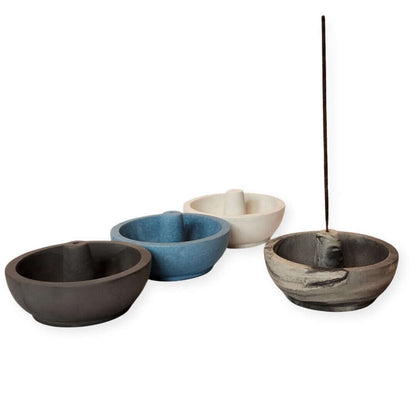 Handmade Concrete Incense Burner & Ashtray