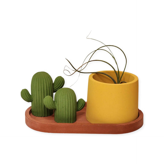 Cactus Statue - Ring Holder - Concrete Statue - Décor