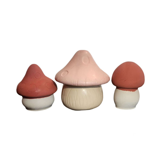 Mushroom House Statue - Mushroom Statue - Home Decor - Gift - Concrete Product